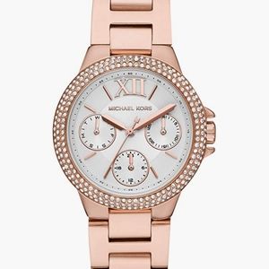 Michaels Kors Pave Gold tone watch